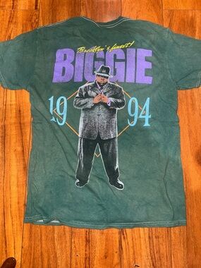 Biggie 1994 Graphic Tee - Green